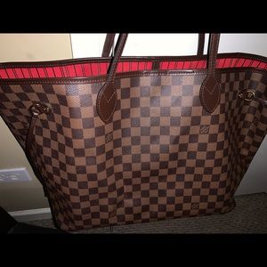 Louis Vuitton Damier Neverfull Hand bag GM